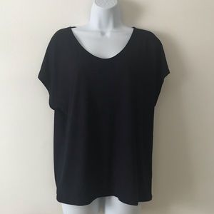 Navy blue Talbots shell XL